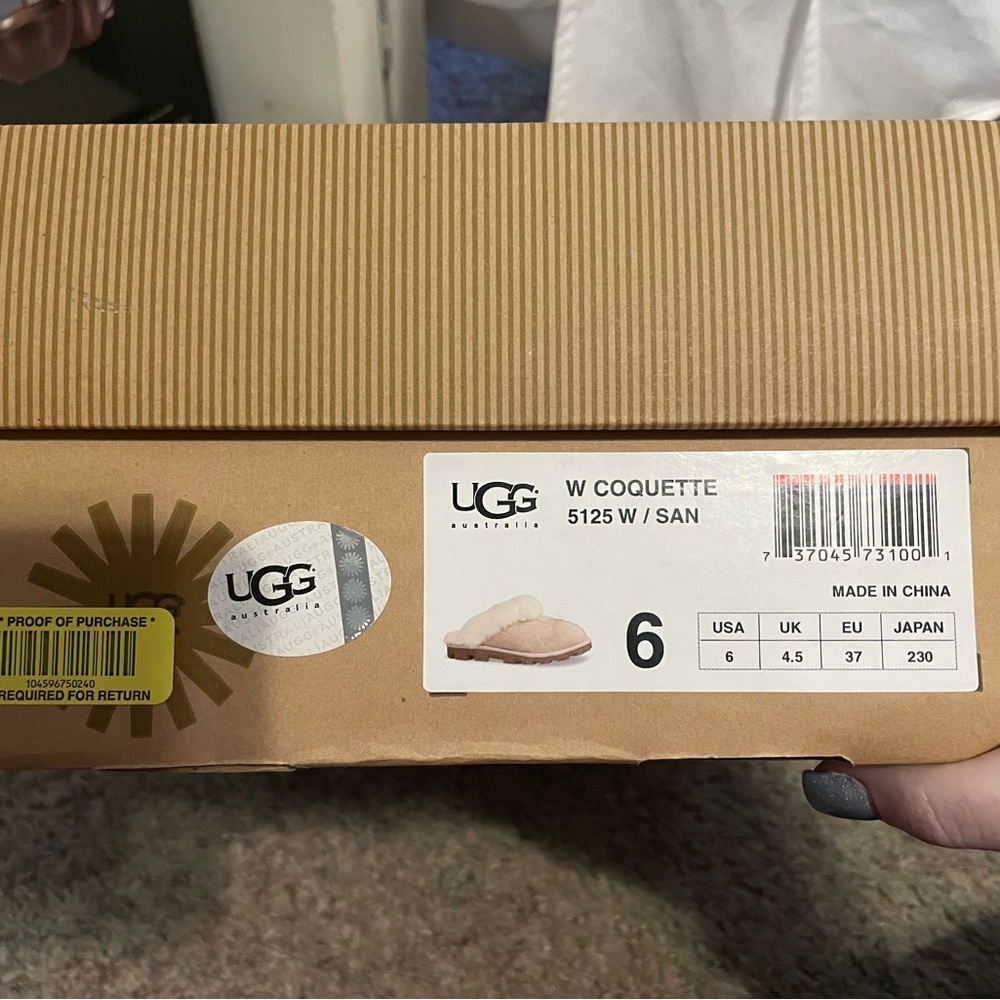 EUC Ugg Coquette Slipper